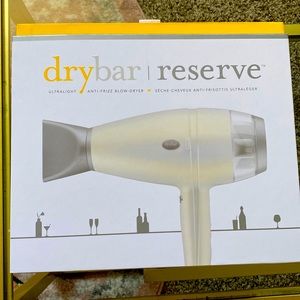 NIB! Drybar Reserve Ultralight Anti-Frizz Blow-Dryer.